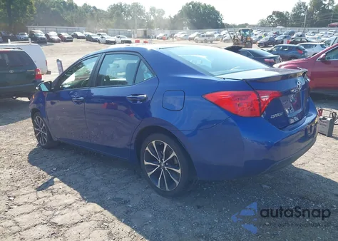 2017 Toyota Corolla Se from USA, damaged, VIN 2T1BURHEXHC905817
